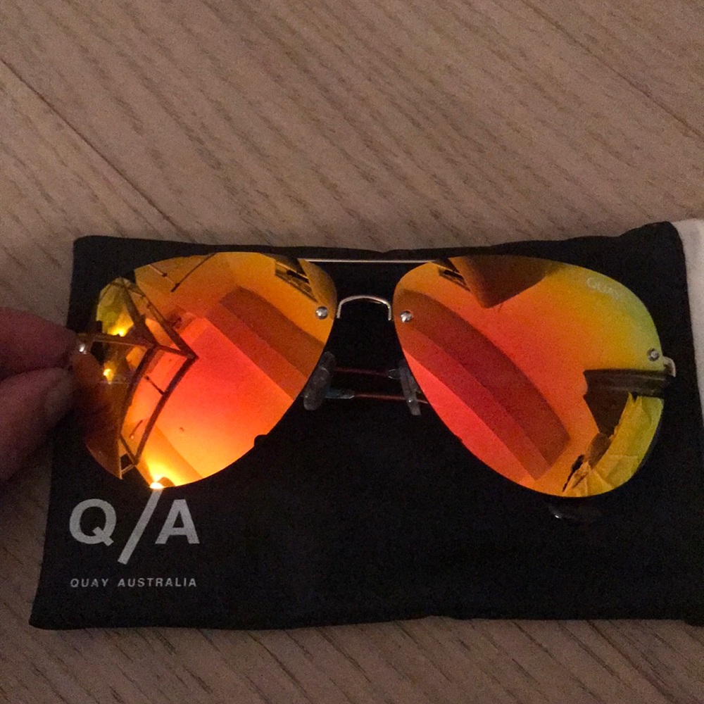 Quay Australia Muse Aviator Sunglasses